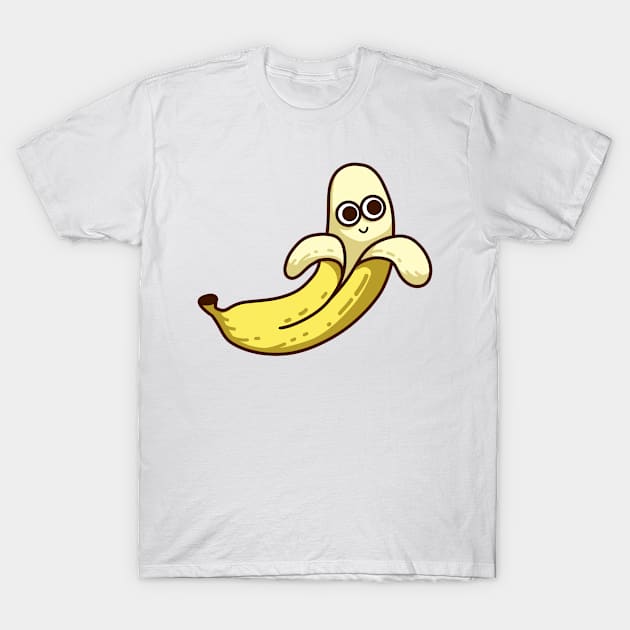 Fun Couple - Banana Milk B T-Shirt by InVeCt Art